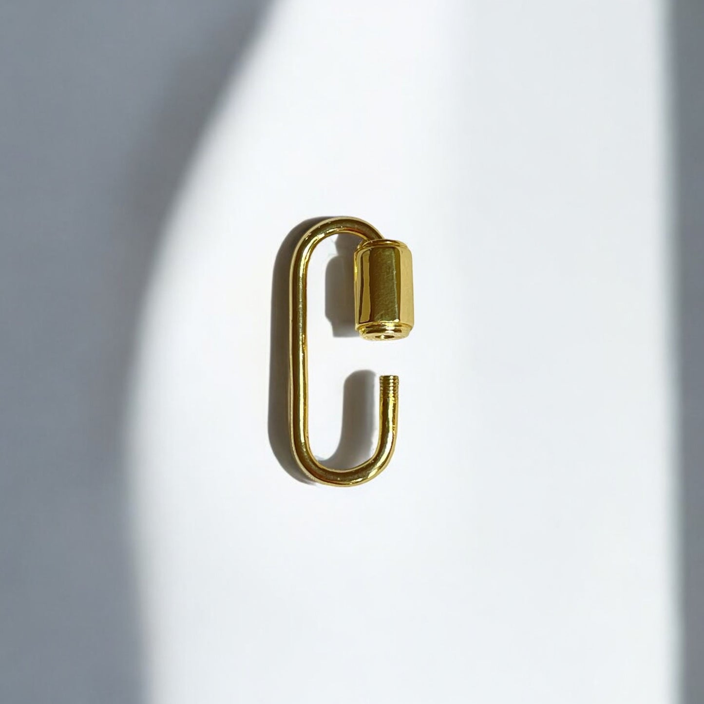 18k Gold Charm Lock