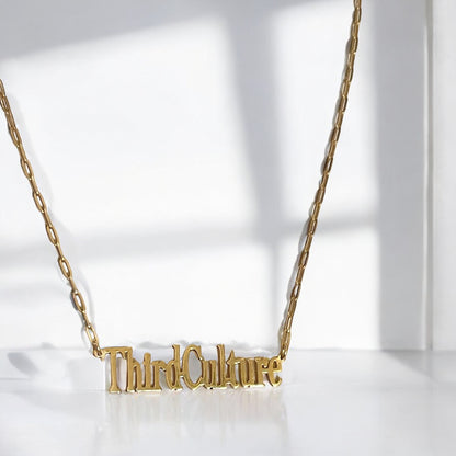 18k Gold "Third Culture" Necklace